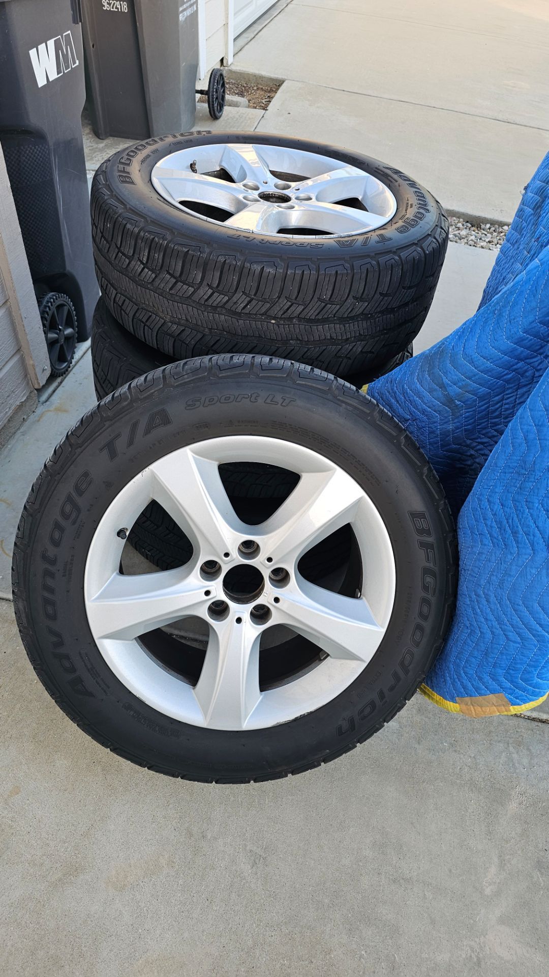 Still Available BMW Style 210 18" Wheels 255/55/18 w/ TPMS