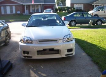 Bumpers HONDA CIVIC R33 FRONT BUMPER 96 97 98 1996 1997 1998 Weekend Sale BODY KITS BODY KIT BODYKIT BODYKITS Liquidation