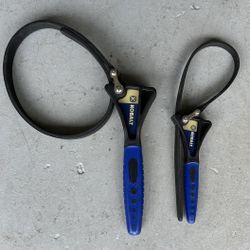 Kobalt 4” & 6” Multi-Purpose Strap Wrenches 