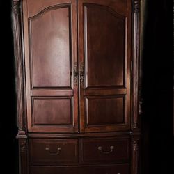 Cherrywood Armoire Or Tv Consult 