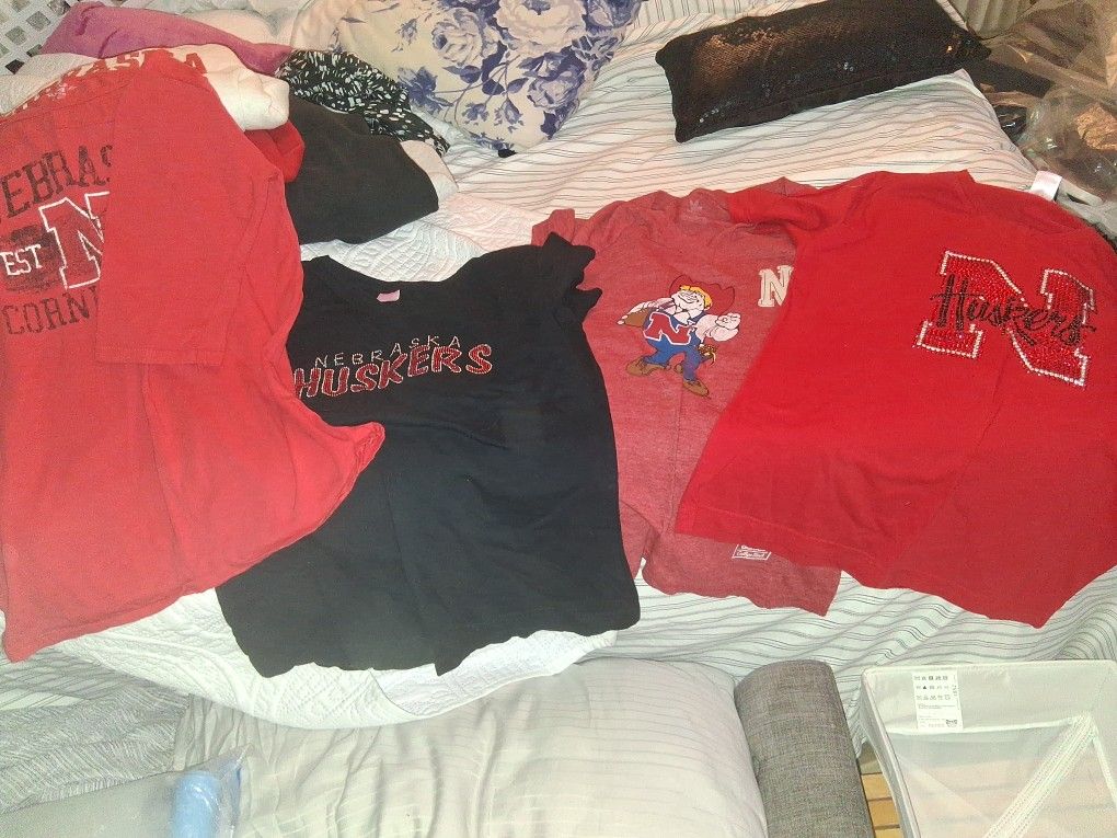 Nebraska Jusker Medium Large T Shirts 