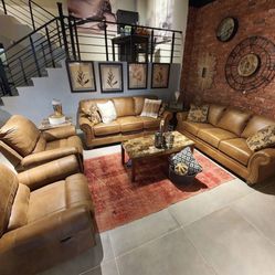 Larkinhurst Earth Living Room Set /couch /Sofa and Loveseat 