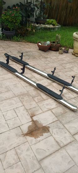 Truck Running Boards Side Steps Pair, estribos