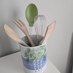 Kitchen Utensil Holder or/ For Dried Flowers