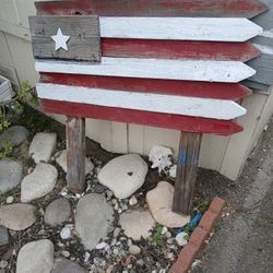 Old Wood Flag