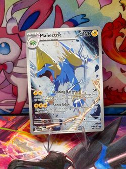 Manectric 089/084 Illustration Rare Card, Mega Evolution Pitch Black