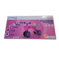 Chillafish Balancing Bike ItsiBitsi Blocks New In Box Pink Model