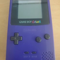 Nintendo Gameboy Color Purple!