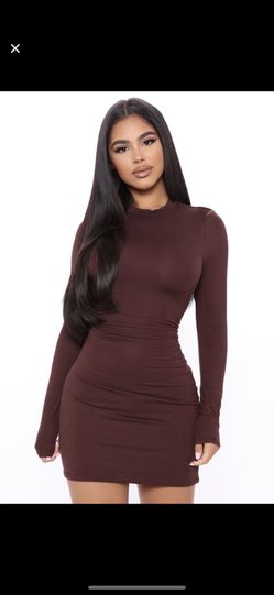 Fashion Nova Mini Dress 🤎