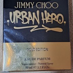 NEW " JIMMY CHOO WOMAN'S URBAN HERO PARFUM SPRAY IN BOX 30$