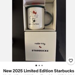 Hello Kitty Starbucks Mug