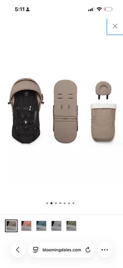 Yoyo taupe newborn new born pack with warmer.
