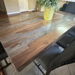 Dining Table With A Bench