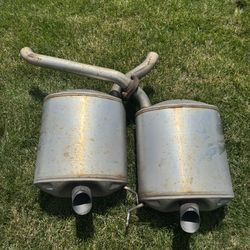 2015-2020 Acura TLX Rear Mufflers OEM Left and Right