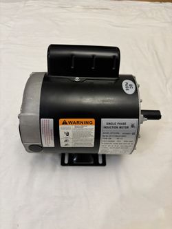 1/2HP Electric Motor General Purpose Motor Horizontal Mount Single Phase 3450RPM