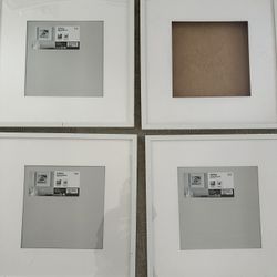 4 IKEA Ronna 50x50 Picture Frames