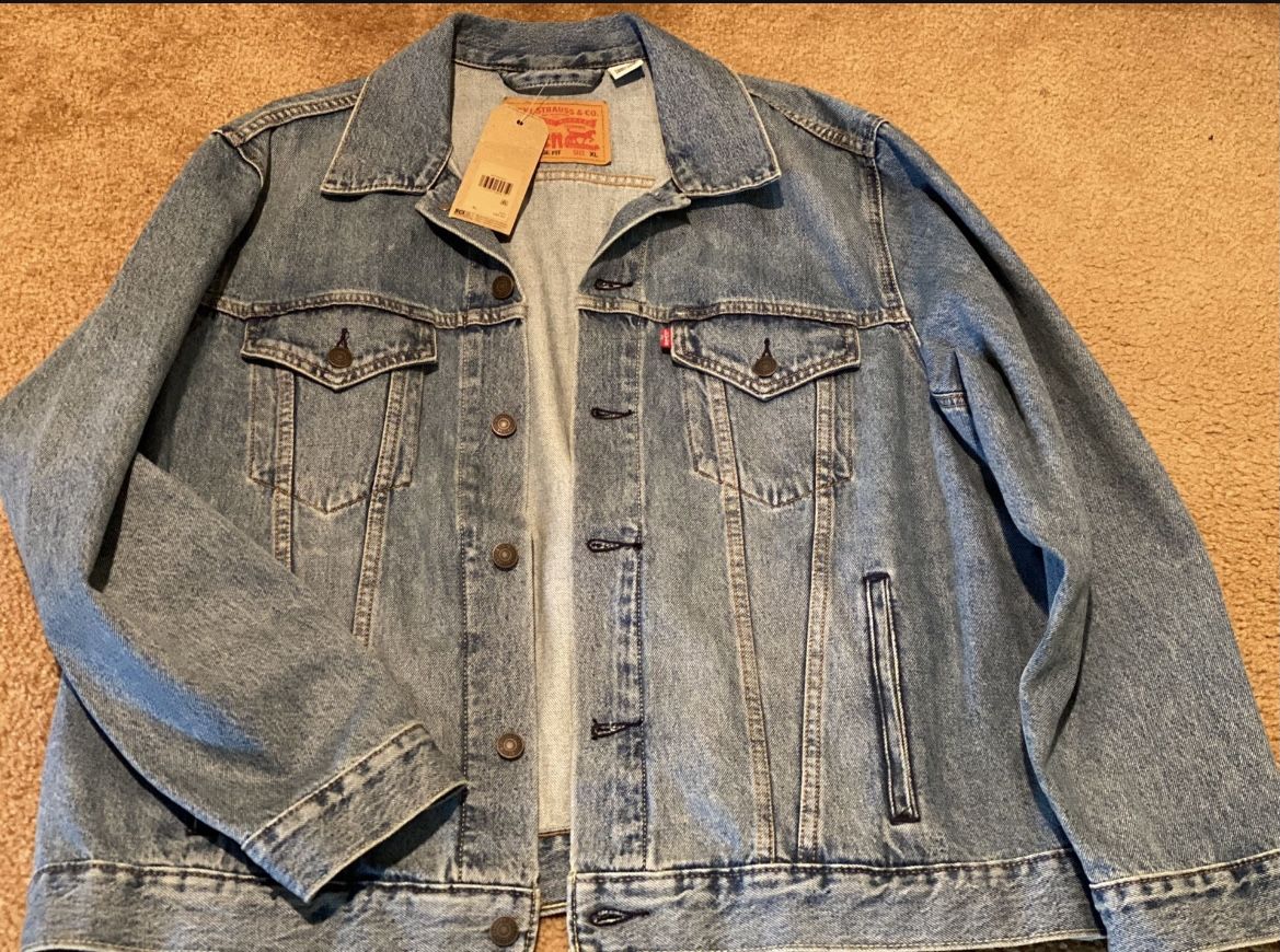 $65 OBO - LEVI’S VINTAGE FIT TRUCKER JACKET - Brand New - size XL