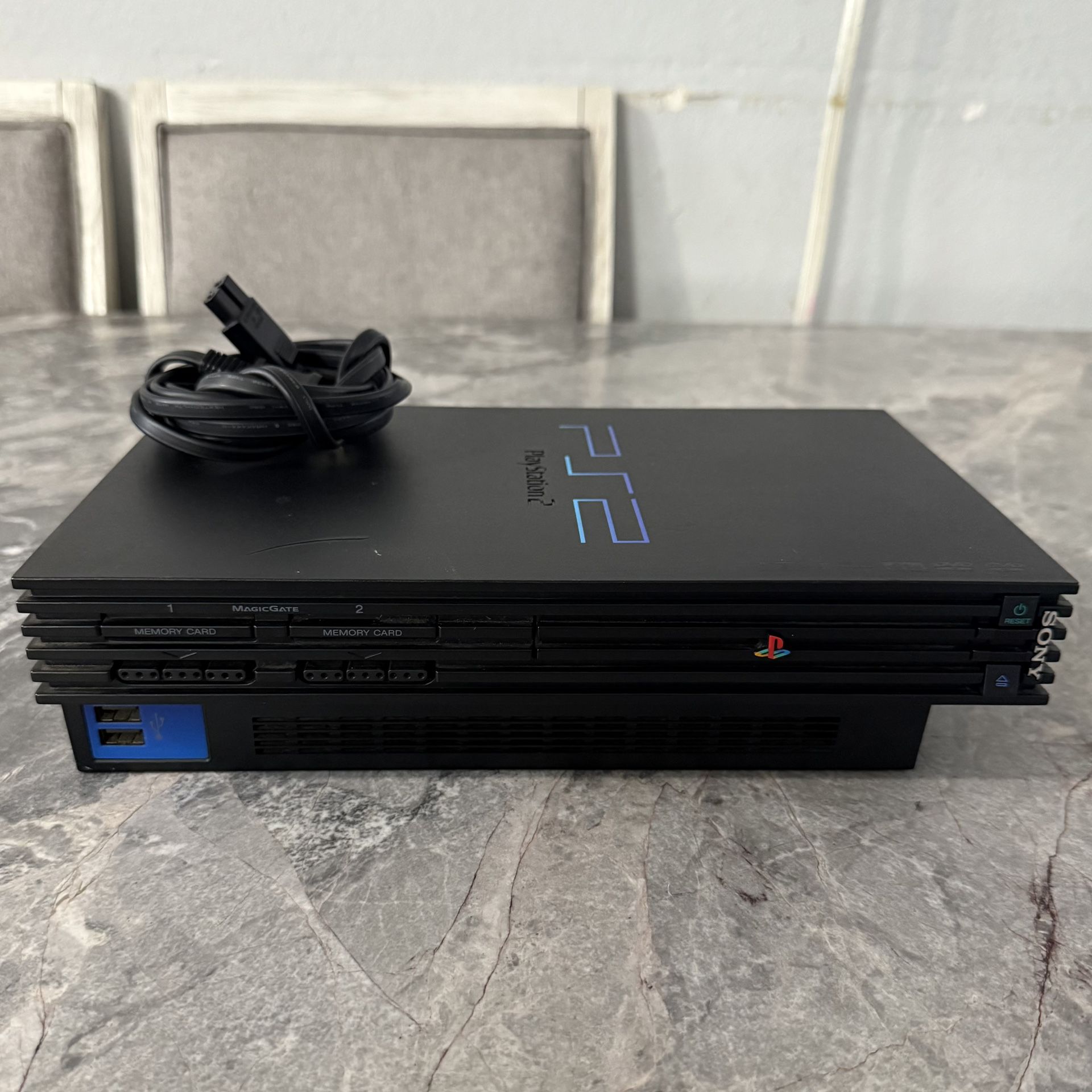 Ps2 Fat Console with Power Cable