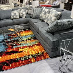 Luxury Sofa And Loveseat Heavy Duty Durable Fabric And Cushion 