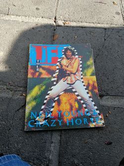 Neil Young crazy horse booklet