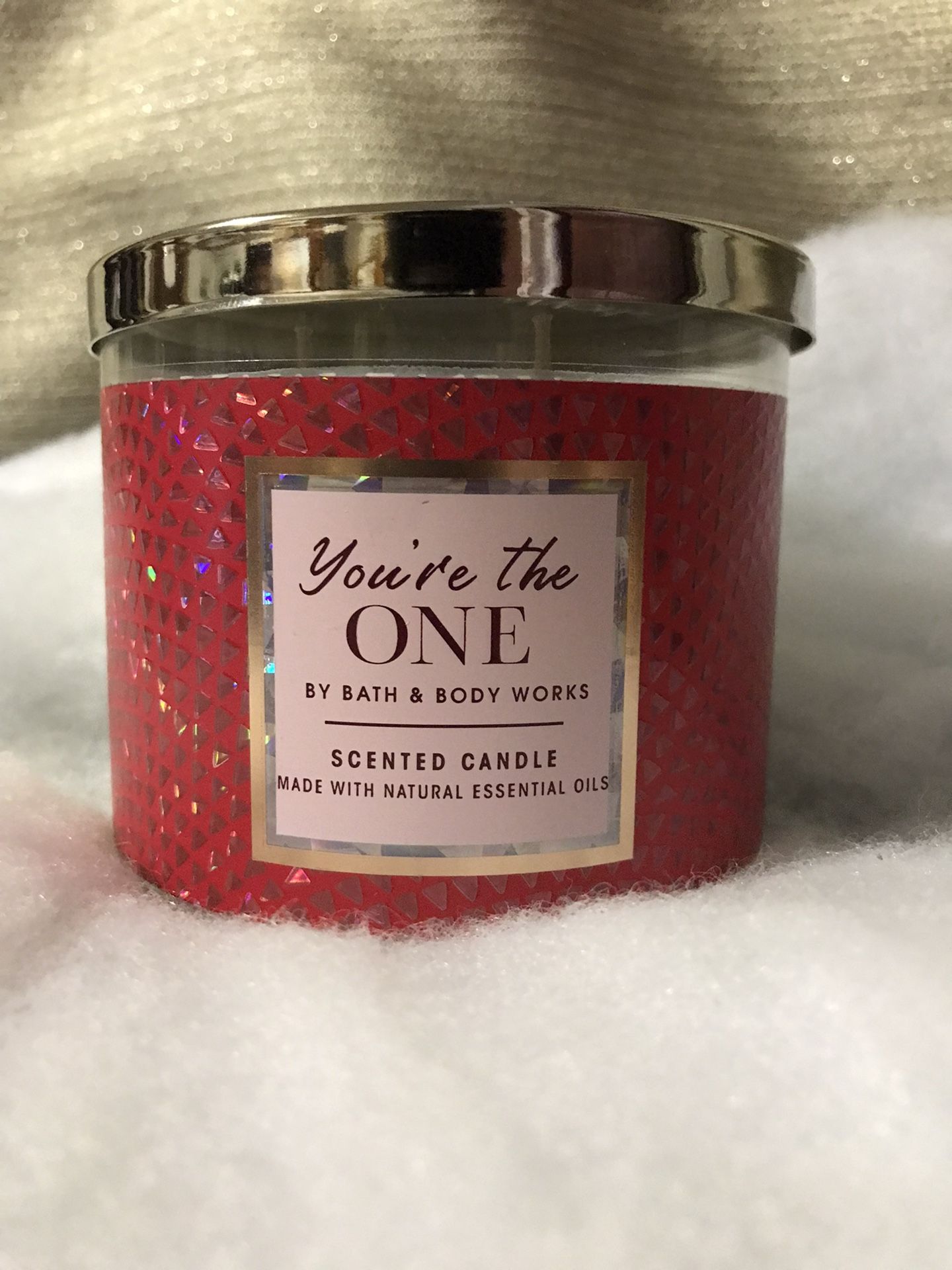 Bath & Body Works 3 Wick Candle You Are The Only Oney