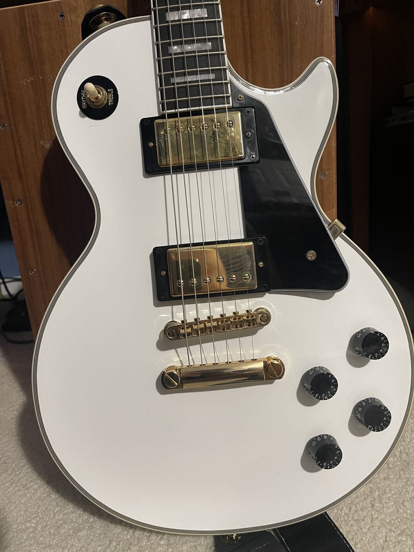 Epiphone Les Paul Alpine White Custom