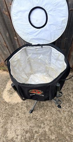 Bacardi Brand Ice Chest with Umbrella