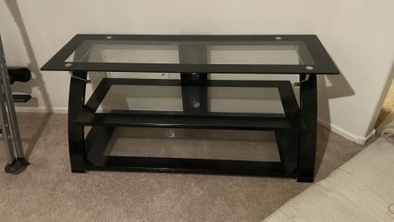 Tv Stand Entertainment Center Glass