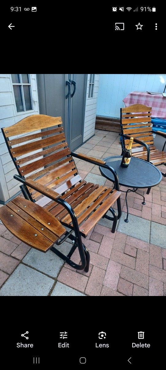 Patio Set.