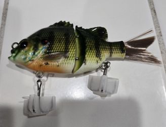 Custom Painted 5" Glide Bait.  #87