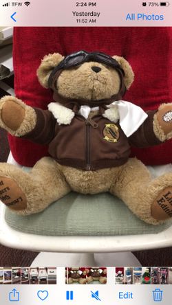 Wright Brothers 100 Anniversary Singing Teddy Bear