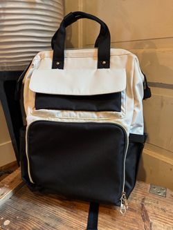 Canvas Laptop Backpack Bag.