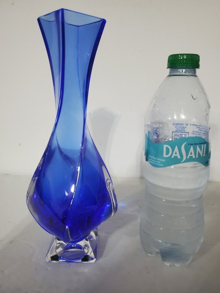 Czech Royal Art Hand-blown Cobalt Blue Crystal