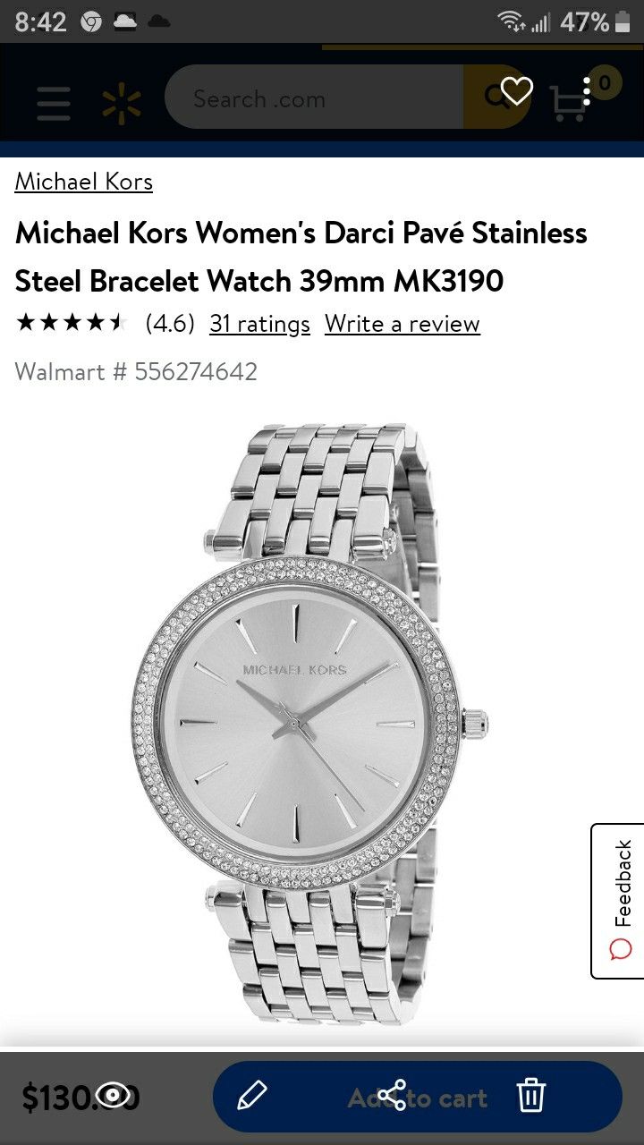 Use Michael Kors ladies watch