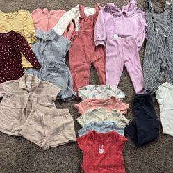 Baby girl 18 months clothing bundle