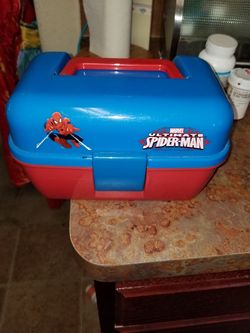 Spider-Man fishing tackle box