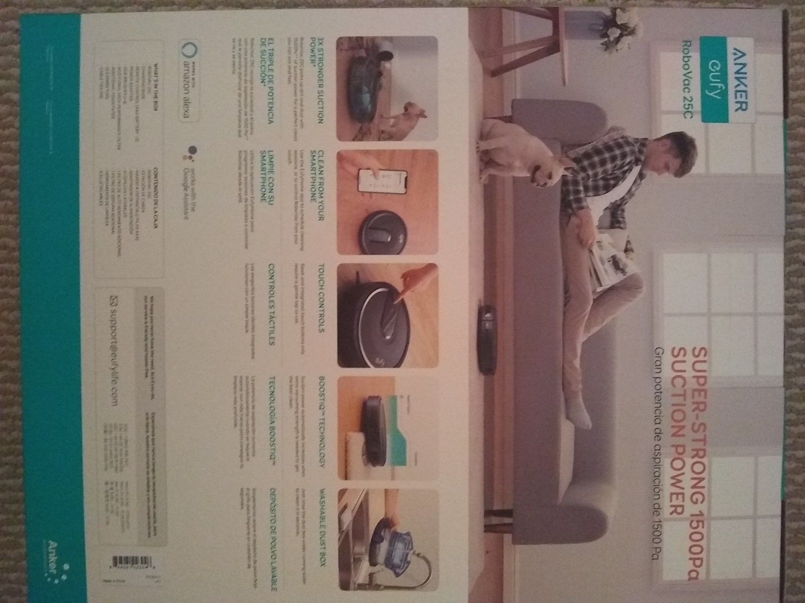 Vacuum robot 25c wifi-connected Eufy