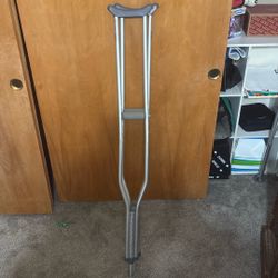 Crutches and walker
