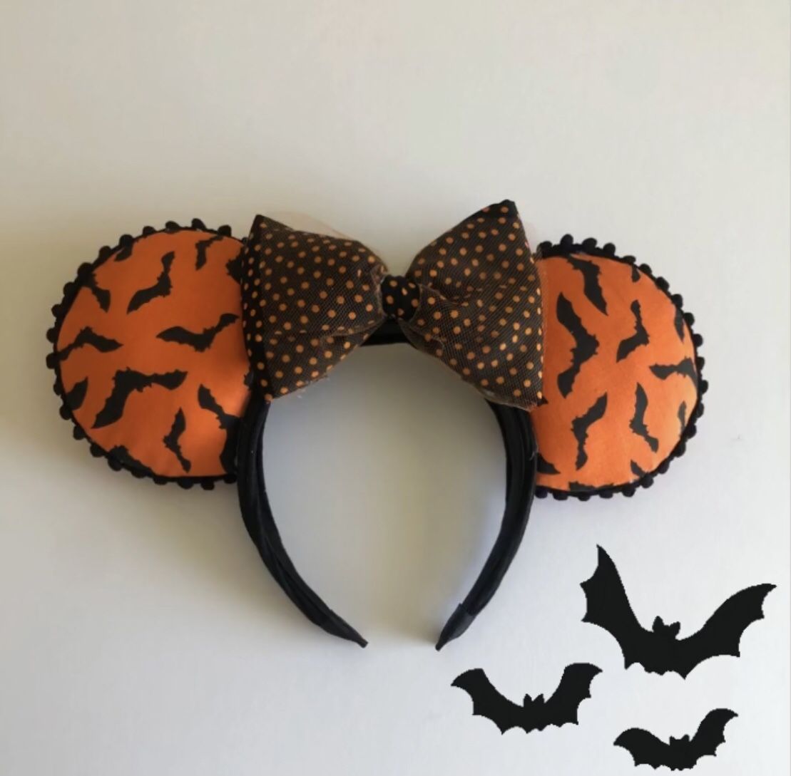 Bat Halloween Disney/ Minnie Inspired Ears 