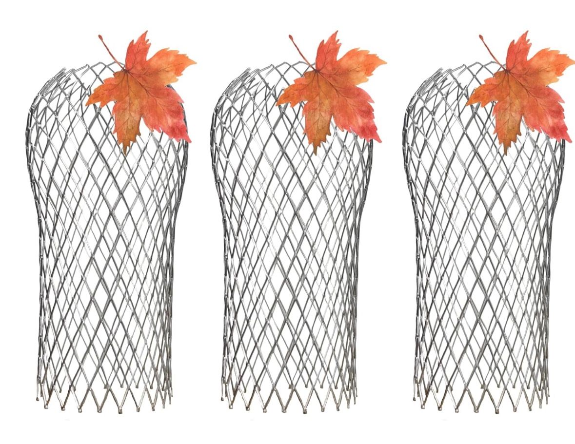 3 Pack 3.5 Inch Adjustable Aluminum Gutter Downspout Guards – Expandable Leaf Filter Strainer, Heavy-Duty Gutter Protector to Prevent Leaves, Debris &