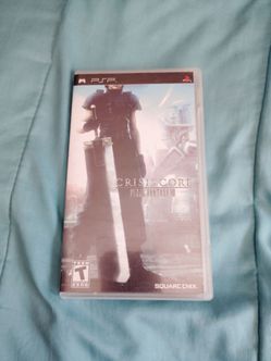 Psp final fantasy 7 crisis core.... complete..$25 cash firm