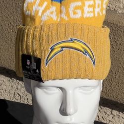 Los Angeles Chargers Beanie hat Great Gift 🎁 order now (I also have other Teams) 