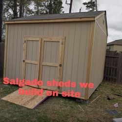 Salgado Sheds We Build On Site