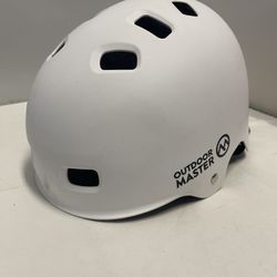 Outdoor Master Snowboarding Helmet White - Medium