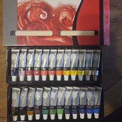 24 Pack Oil Paint