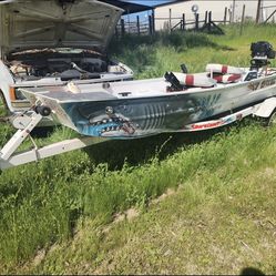 Jon boat with trailer 2k OBO