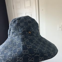Gucci Denim Bucket Hat 
