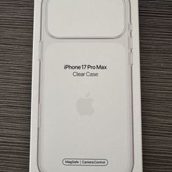 Brand New Apple iPhone 17 Pro Max Clear Case with MagSafe
