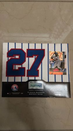 Vladimir Guerrero Jr. #27 2002 Playoff Absolute Memorabilia /150 Autograph