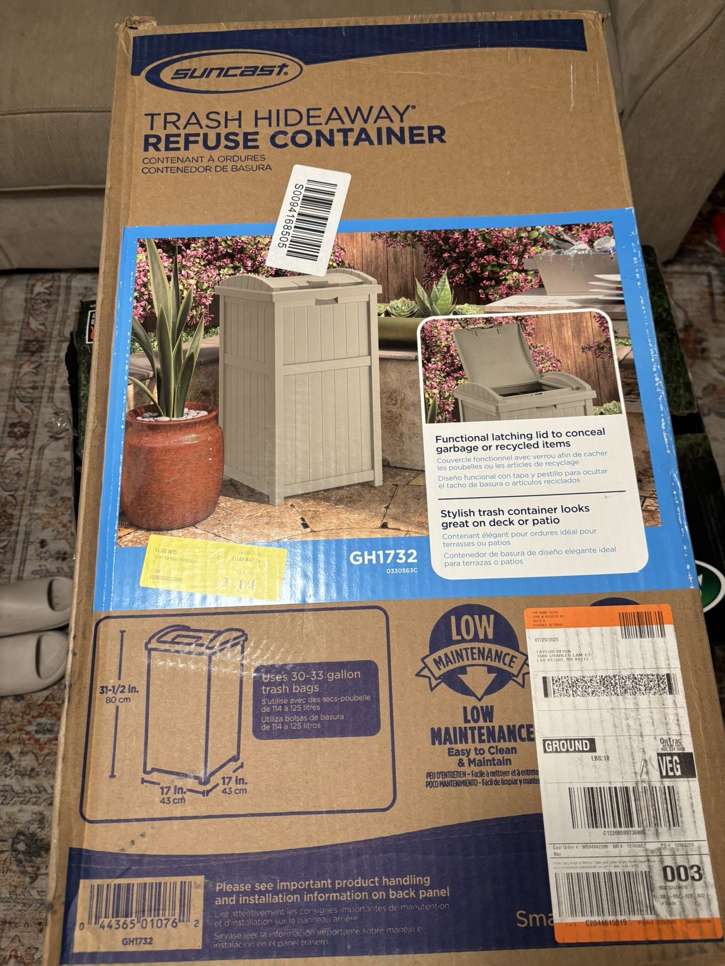 Trash Hideaway Refuse Container